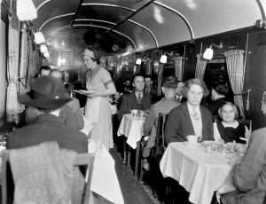 Meal Service onboard the Sunshine Express